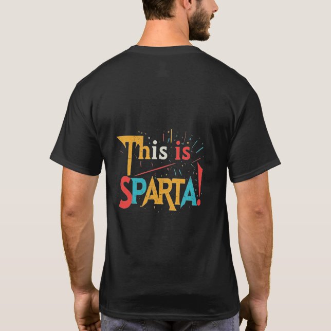 Das ist Sparta! T-Shirt (Rückseite)