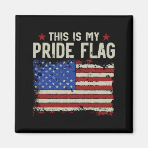 Das Ist Stolz Flagge Patriotisch Usa Amerikanisch  Magnet