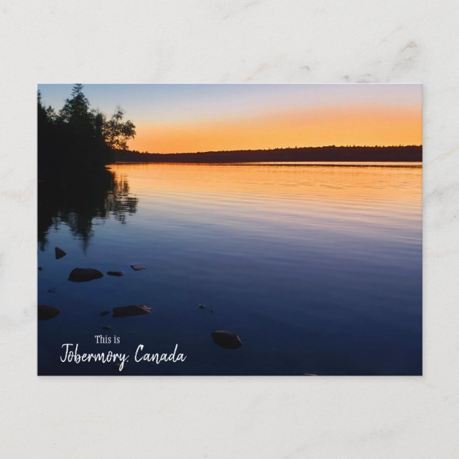 Das ist Tobermory, Kanada Postkarte (Vorderseite)