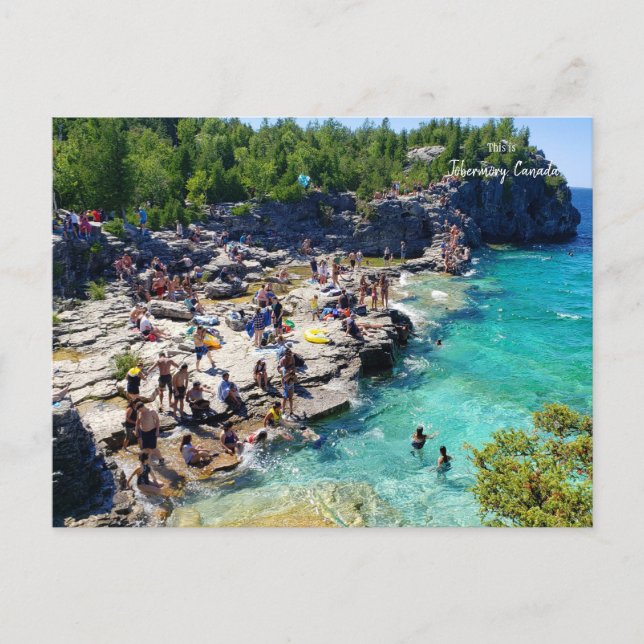 Das ist Tobermory, Kanada Postkarte (Vorderseite)