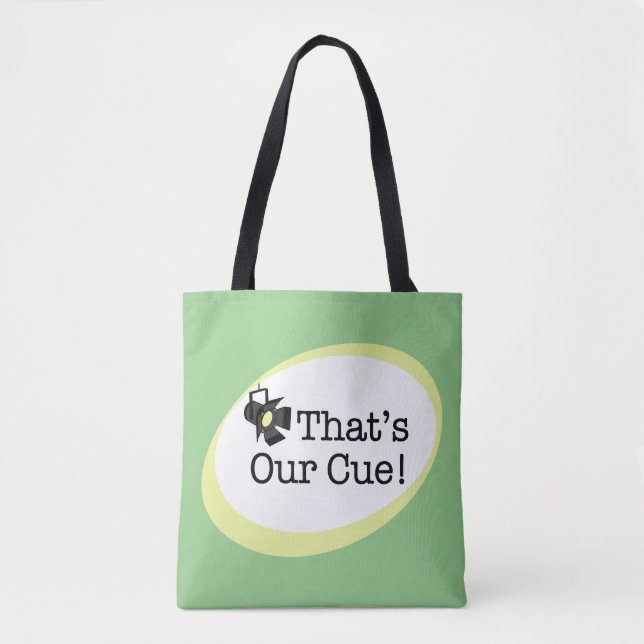 Das ist unser Cue Tasche (Vorderseite)