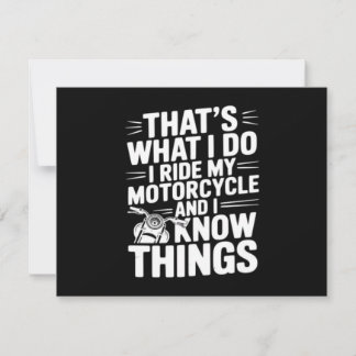 Das ist was ich tue ich fahre mein Motorrad und ic