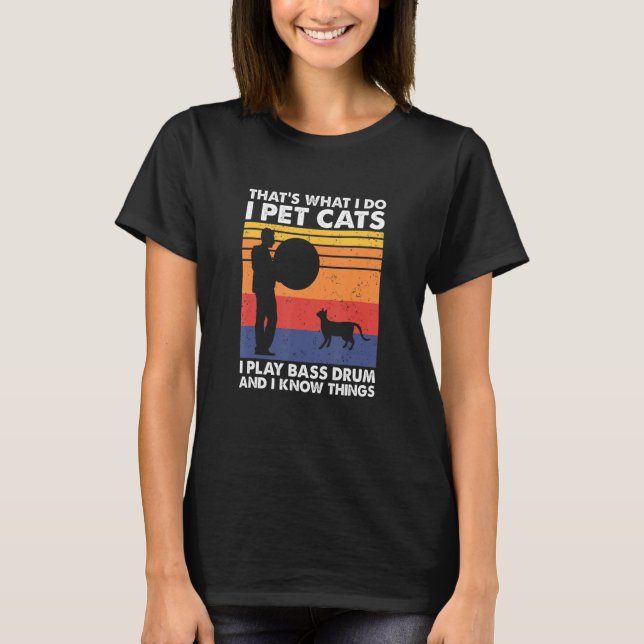 Das ist, was ich tue, ich füttere Katzen, die ich  T-Shirt (Vorderseite)