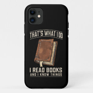 Das ist, was ich tue. Ich lese Bücher und ich weiß Case-Mate iPhone Hülle