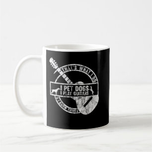 Das ist was ich tue ich streichle Hunde ich spiele Kaffeetasse