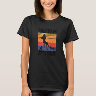 Das ist was ich tue Ich streichle Katzen Ich spiel T-Shirt