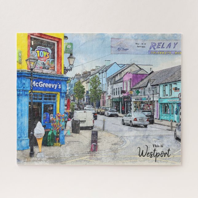 Das ist Westport-Irland (Horizontal)