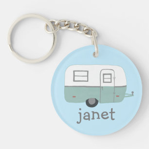 DAS IST, WIE ICH ROLL RV Trailer Camping CUSTOM Schlüsselanhänger