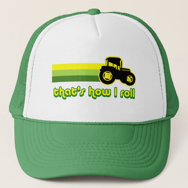 Das ist, wie ich Traktor rolle Truckerkappe (Vorderseite)