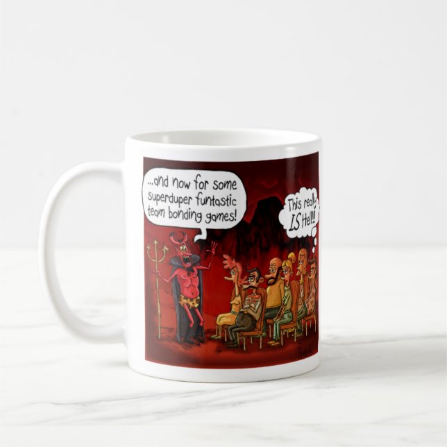 DAS IST WIRKLICH HELNY GIFT KAFFEETASSE (Links)
