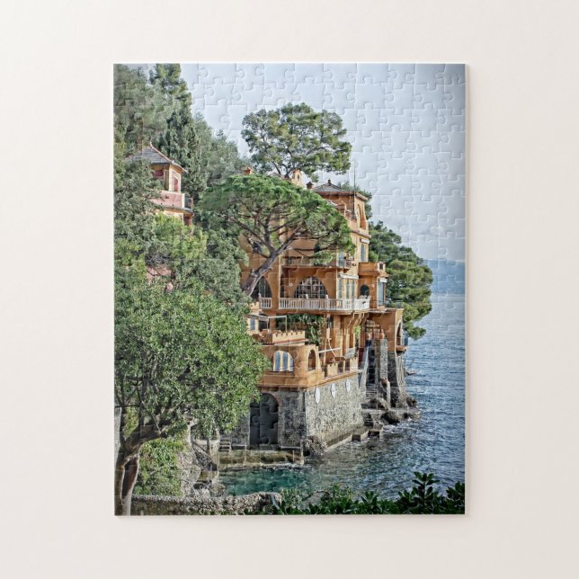 Das italienische Riviera - das Portofino, (Vertikal)