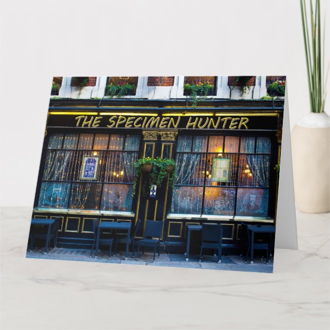 Das Jägerpub Karte (Vorderseite)