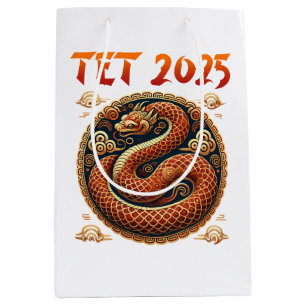 Das Jahr 2025 des nake vietnamesischen Neujahrs Mittlere Geschenktüte