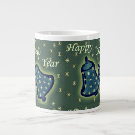Das Jahr einläuten Jumbo-Tasse