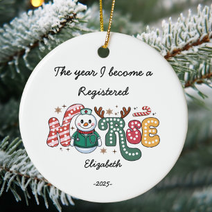 Das Jahr, in dem ich ein Krankenpfleger werde Keramik Ornament