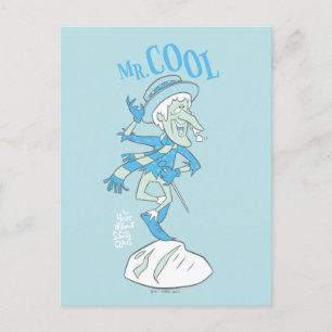 DAS JAHR OHNE EINEN SANTA CLAUS™   Mr. Cool Feiertagspostkarte
