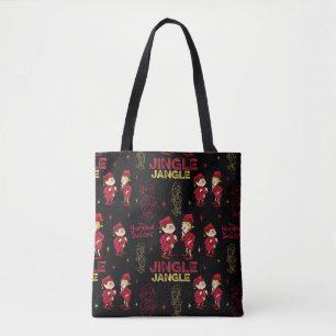 DAS JAHR OHNE SANTA CLAUS™ Elf Muster Tasche