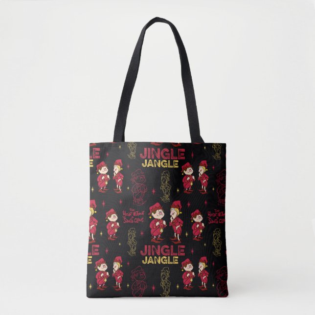 DAS JAHR OHNE SANTA CLAUS™ | Elf Muster Tasche (Vorderseite)