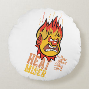 DAS JAHR OHNE SANTA CLAUS™ Heat Miser Fuming Rundes Kissen