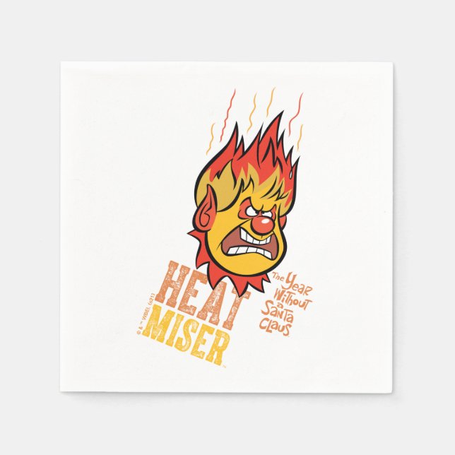 DAS JAHR OHNE SANTA CLAUS™ Heat Miser Fuming Serviette (Vorderseite)