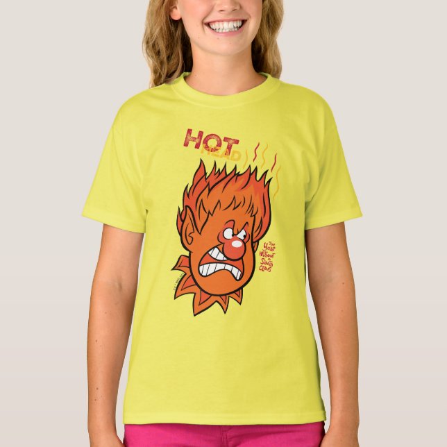 DAS JAHR OHNE SANTA CLAUS™ | Hot Head T-Shirt (Vorderseite)