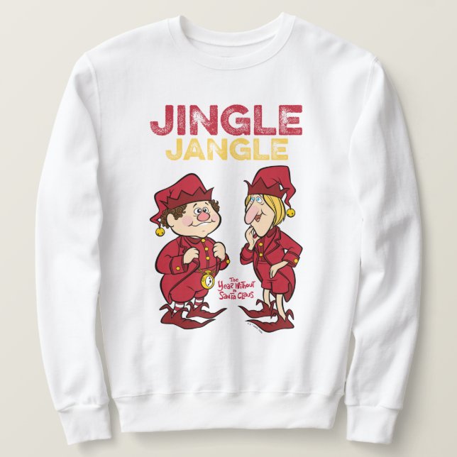 DAS JAHR OHNE SANTA CLAUS™ | Jingle & Jangle Sweatshirt (Design vorne)