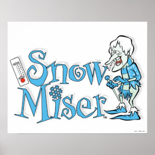 DAS JAHR OHNE SANTA CLAUS™   Schneeschleuder Poster