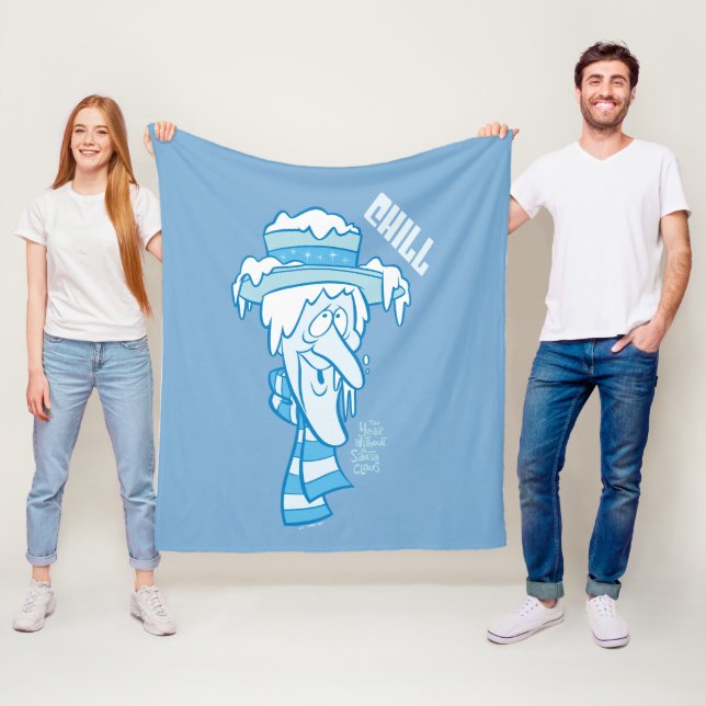 DAS JAHR OHNE SANTA CLAUS™ | Snow Miser Chill Fleecedecke (Beispiel)