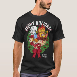 Das Jahr ohne Weihnachtsmann-Gruppe schießt Wreath T-Shirt