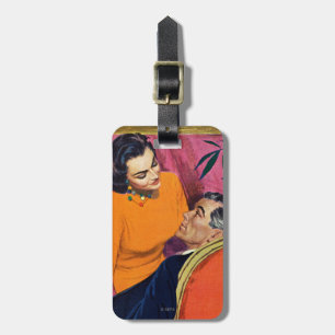 Das Jahr von Unzufriedenheit Gepäckanhänger