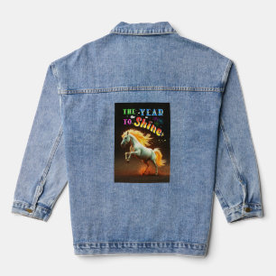 Das Jahr zum Strahlen Jeansjacke