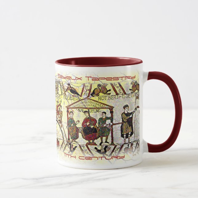 Das Jahrhundert Bayeuxs Tapestry-11th Tasse (Rechts)
