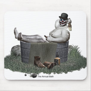 Das jährliche Bad Mousepad
