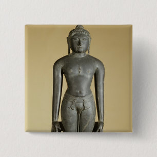 Das Jain Tirthankara, Parsvanatha, Rajasthan, Prat Button