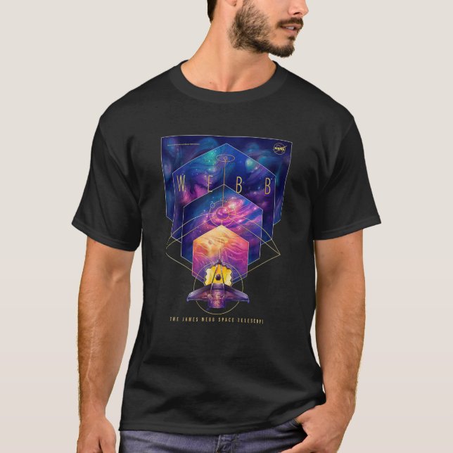 Das James Webb Space Telescope T-Shirt (Vorderseite)