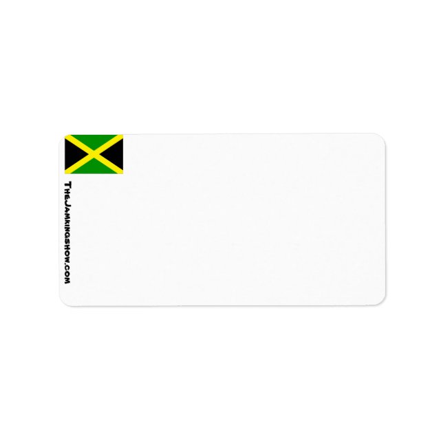 Das Jamkingshow-Adresslabel Adressaufkleber (Vorne)