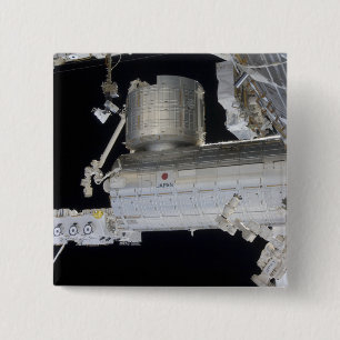 Das japanische Experiment-Modul Kibo Labor 2 Button