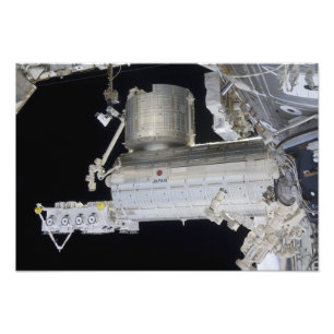 Das japanische Experiment-Modul Kibo Labor 2 Fotodruck