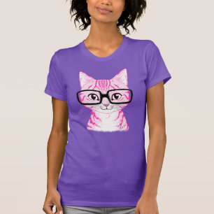 Das Jersey-T-Shirt der Hand gezeichneten Nerdy T-Shirt