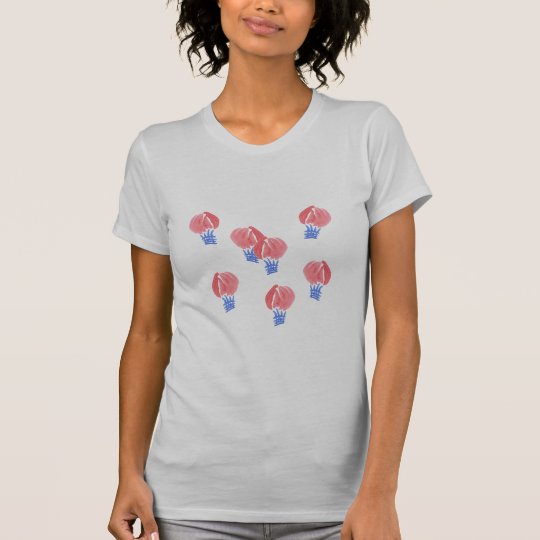 Das Jersey-T - Shirt der Luft-Ballon-Frauen