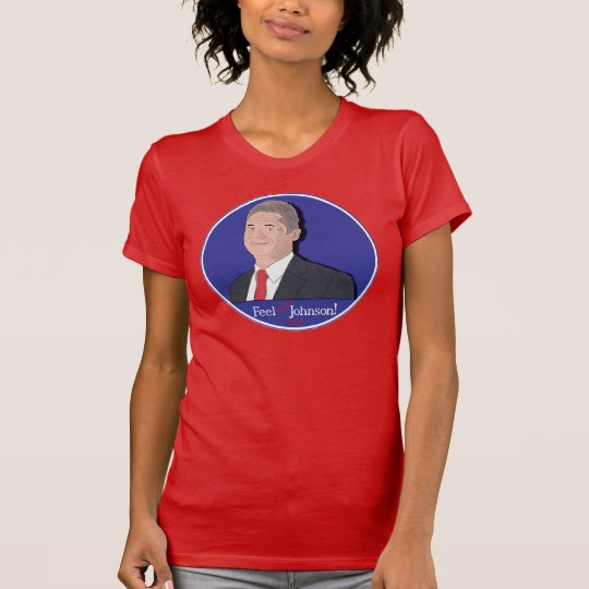 Das Jersey-T - Shirt-Gefühl der Frauen das Johnson T-Shirt