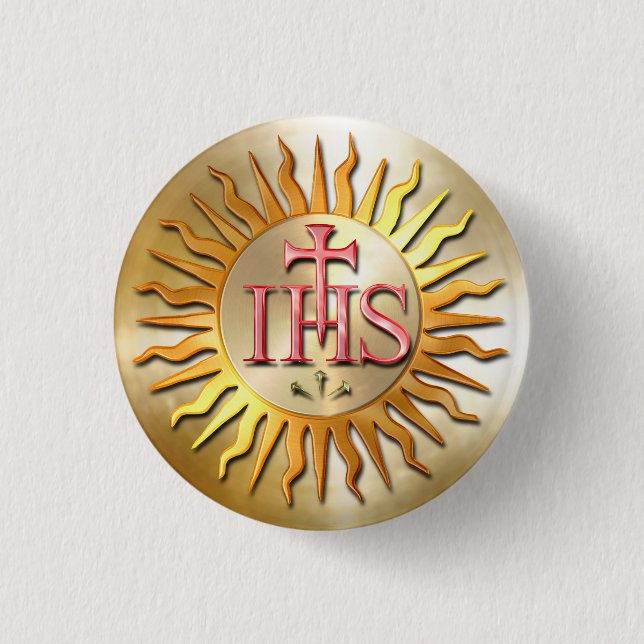 Das Jesuit-Siegel Button (Vorderseite)