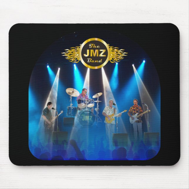 Das JMZ Band unter den Lichtern Mousepad (Vorne)