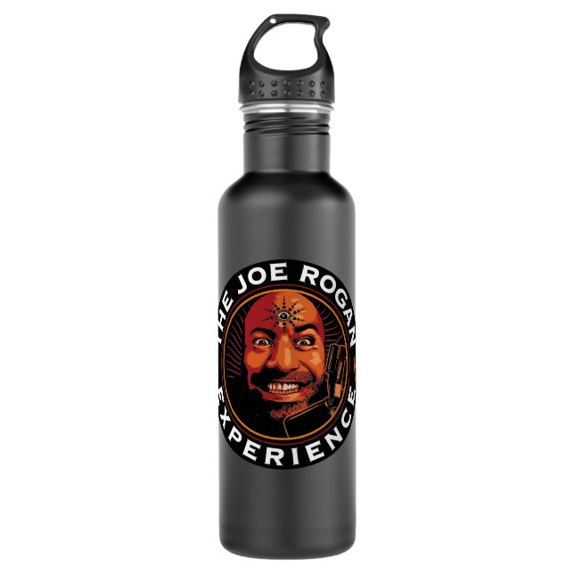 Das Joe Rogan Experince Essential T-Shirt Edelstahlflasche (Vorderseite)