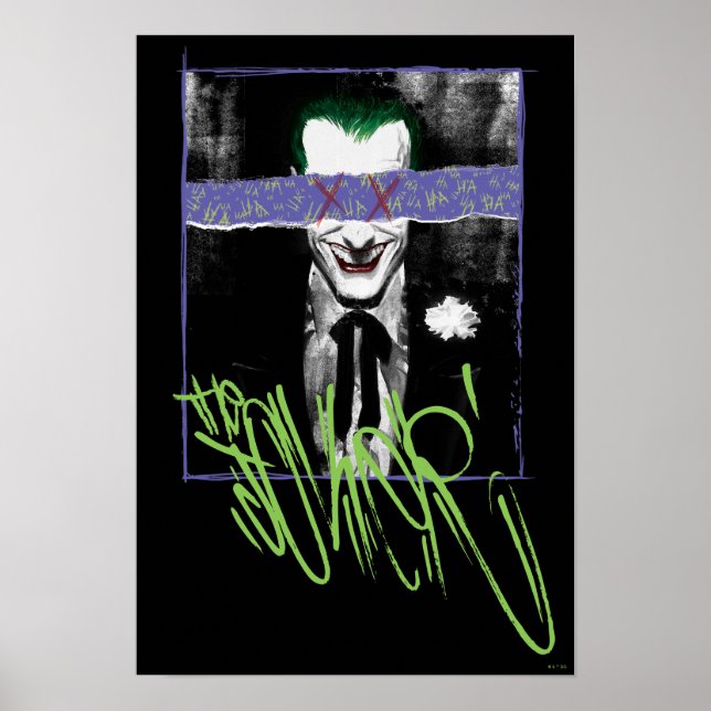 Das Joker-Scrapbook-Foto Poster (Vorne)