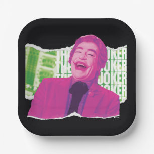 Das Joker-Skizzenbuch-Lachen Pappteller