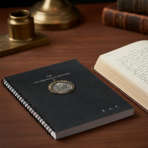 Das Journal des Antiquars Obsidian-Notizbuch Notizbuch