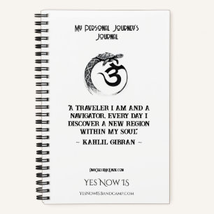 Das Journal Ihrer persönlichen Reise Notizbuch