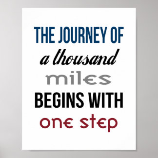 Das Journey Poster (Standard-Bildformat)