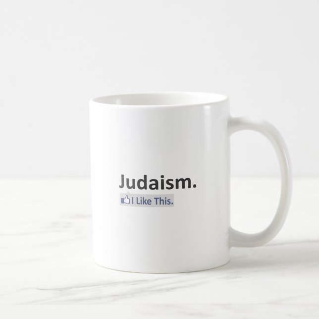 Das Judentum... Ich mag das. Kaffeetasse (Rechts)